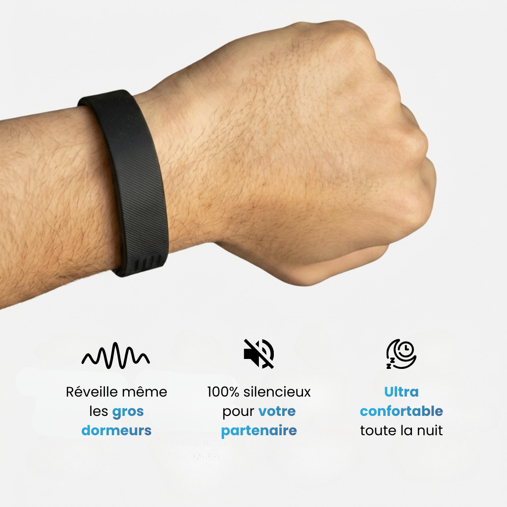 Bracelet réveil silencieux Enerys™