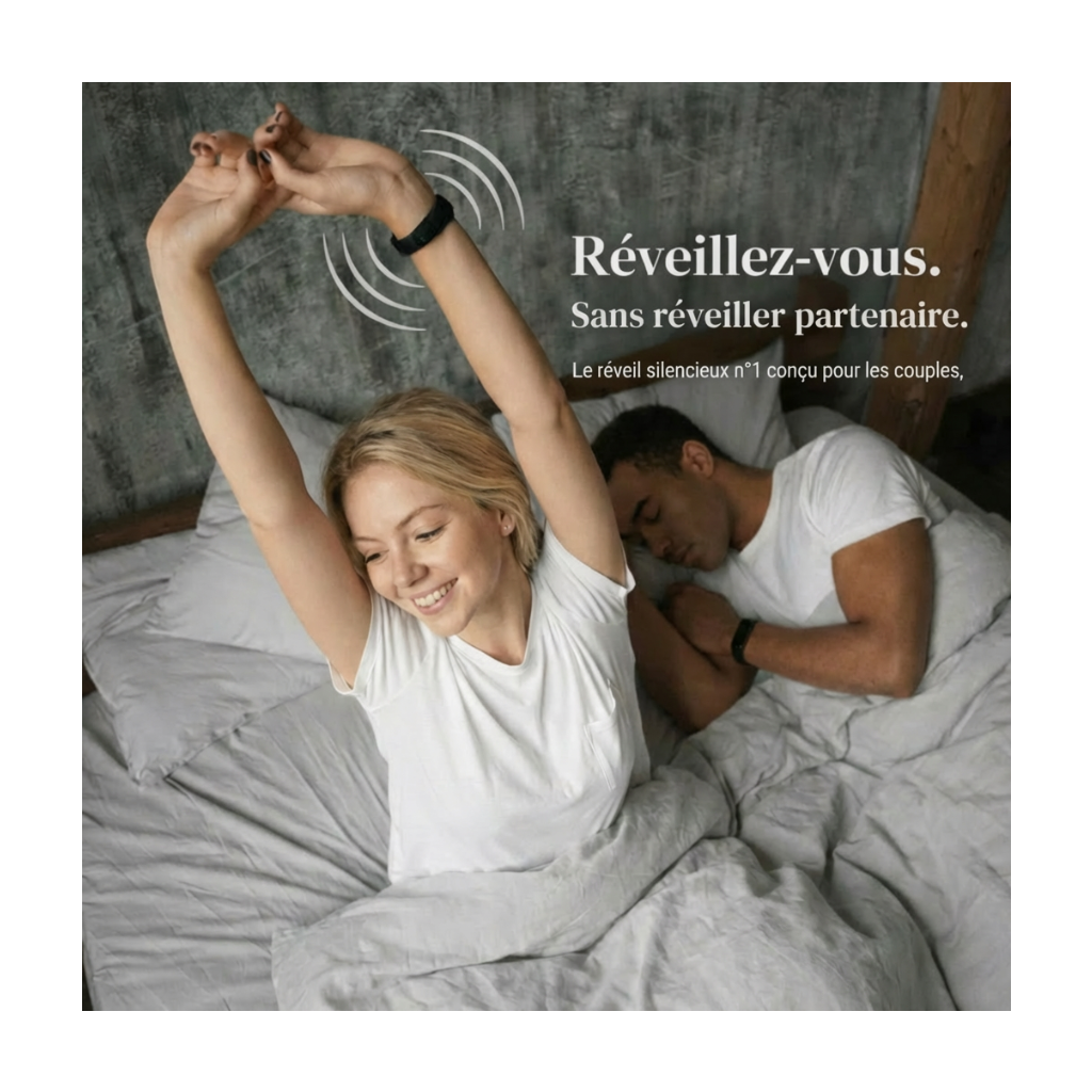 Bracelet réveil silencieux Enerys™