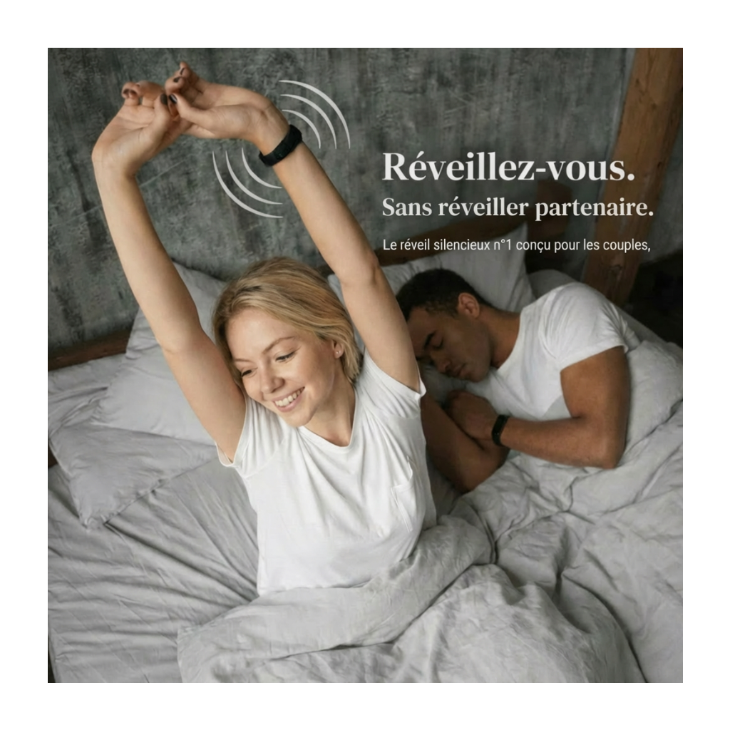 Bracelet réveil silencieux Enerys Rise™