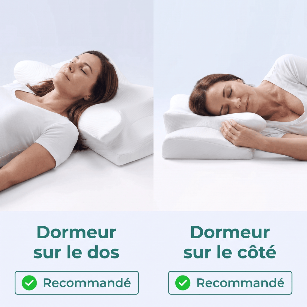 Oreiller ergonomique - Enerys Home